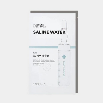 Mascure sheet mask - AC Care solution (Saline Water)