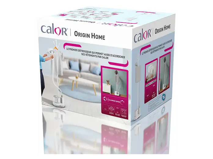 Calor - Origin Home Défroisseur vapeur vertical