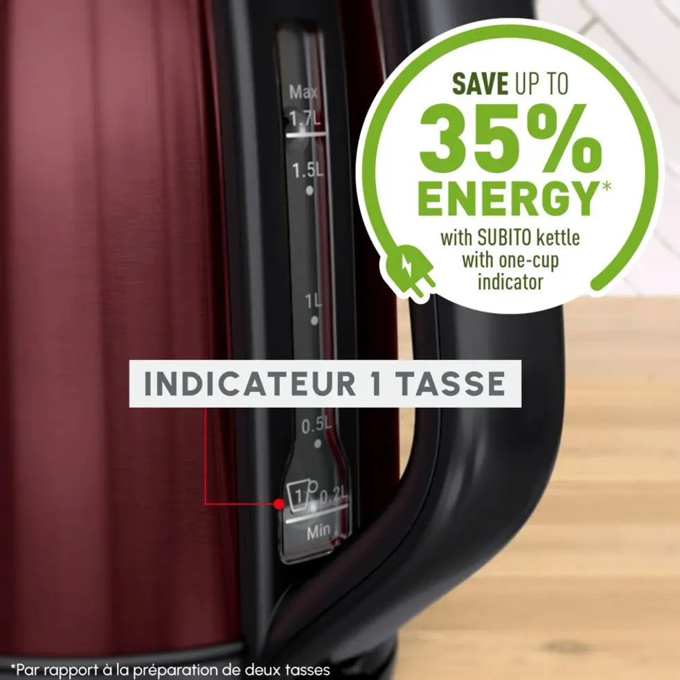 Moulinex - SUBITO 5 Bouilloire électrique 1.7l