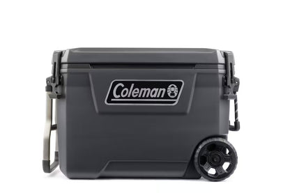 Glacière CONVOY grise avec roulettes 65qt 66l