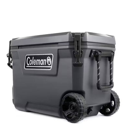 Glacière CONVOY grise avec roulettes 65qt 66l