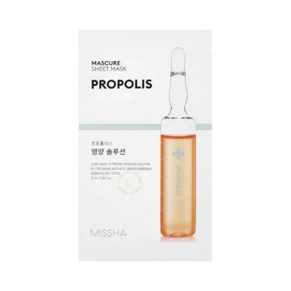 Mascure sheet mask - Nutrition Solution (Propolis)
